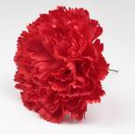 Flamenco Artificial Carnations. Sevilla Model. Red